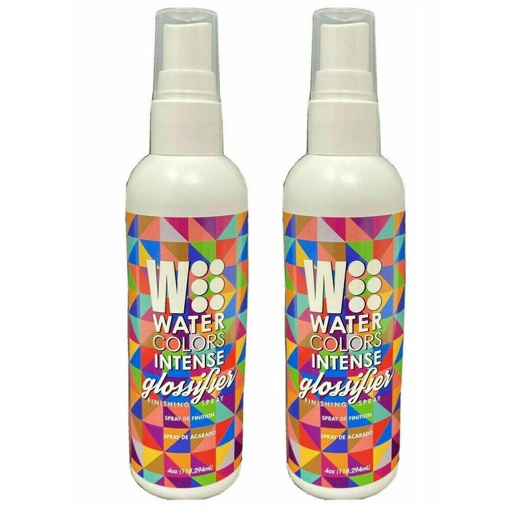 Tressa WaterColors Intense Glossifier Finishing Spray 4 oz (PACK OF 2)